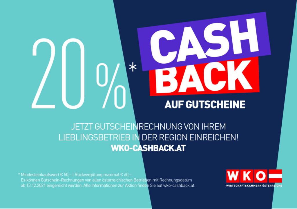 20% Cashback!