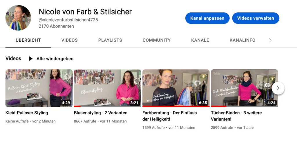 Mein You Tube Kanal!